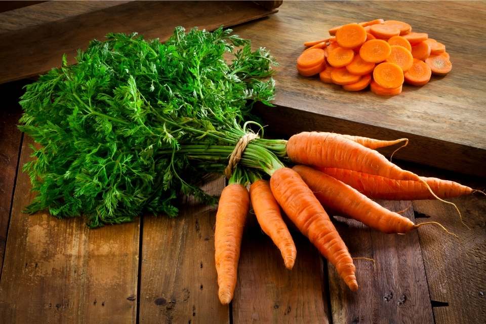 Alimentos saudáveis Cenoura